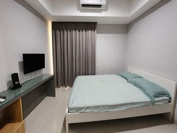 Apartemen Studio Fully Furnished, Tinggal Bawa Koper, Disewakan Apartemen type Studio furnish cocok untuk single dan anak kampus
