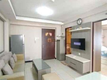 Disewa Apartemen Green Bay Pluit Bayview 2BR 43 m² Modern Contemporary Minimalist View Pool – Terintegrasi Baywalk Mall, Jakarta Utara