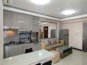 Disewa Apartemen Green Bay Pluit Bayview 2BR 43 m² Modern Contemporary Minimalist View Pool – Terintegrasi Baywalk Mall, Jakarta Utara