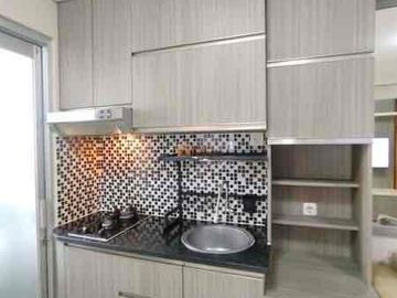 Disewa Apartemen Green Bay Pluit Bayview 2BR 43 m² Modern Contemporary Minimalist View Pool – Terintegrasi Baywalk Mall, Jakarta Utara