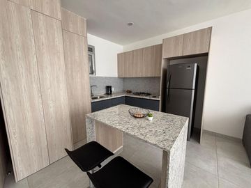 DEPARTAMENTO NUEVO AMUEBLADO EN RENTA EN TORRE ARBOLÉ GARDEN LEON GTO, A 2 MIN DE LA IBERO Y 15 MIN DE PUERTO INTERIOR.