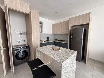 DEPARTAMENTO NUEVO AMUEBLADO EN RENTA EN TORRE ARBOLÉ GARDEN LEON GTO, A 2 MIN DE LA IBERO Y 15 MIN DE PUERTO INTERIOR.