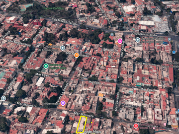 TERRENO EN LA COLONIA POPOTLA, MIGUEL HIDALGO EN UNA ZONA MUY TRANQUILA Y CON ALTA PLUSVALIA
