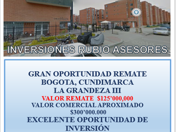 Oportunidad de Remate Apartamento en Soacha - Cundinamarca | Inversiones Rubio Asesores