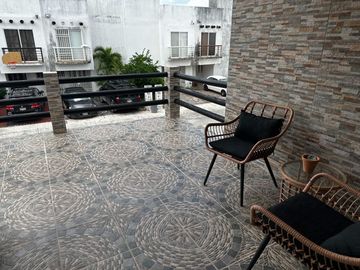 Casa con alberca en fraccionamiento privado, en venta, Fraccionamiento Villamarino, Cancún