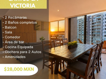 Departamento en renta en Latitud La Victoria, Querétaro
