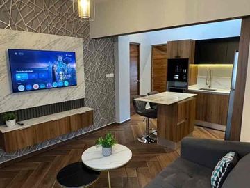BONITO DEPARTAMENTO DE UNA RECÁMARA AMUEBLADA EN RENTA EN REAL VALLARTA
