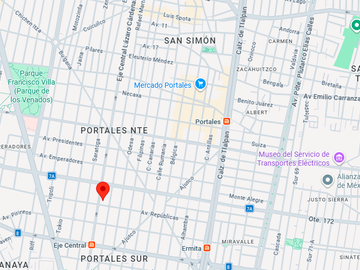 ULTIMOS DEPARTAMENTOS EN VENTA EN LA COLONIA PORTALES NORTE, ALCALDÍA BENITO JUÁREZ, CIUDAD DE MÉXICO