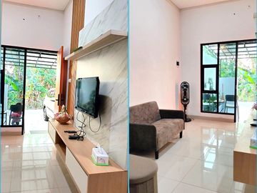 Rumah siap huni kavling luas banyak akses dekat pintu tol Cimanggis