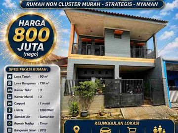 DIJUAL RUMAH SECONDARY STRATEGIS PONDOK GEDE BEKASI