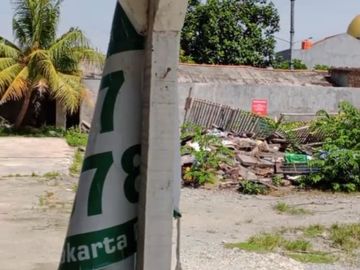 Jual Tanah Lahan Gudang 1500m Dijual SHM Menceng Tegal Alur Kalideres Jakarta Barat