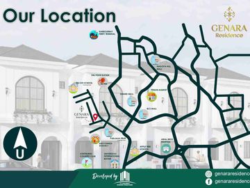 Dijual Rumah Genara residence bisa cash bertahap di baloi