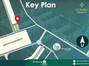 Dijual Rumah Genara residence bisa cash bertahap di baloi