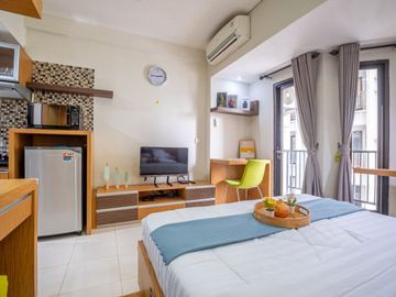 Sewa Apartemen Murah Tamansari Sudirman Type Studio, Full Furnished, Siap Huni, Lokasi Strategis Jakarta Selatan (SCBD, Benhil, Senayan, & WTC)