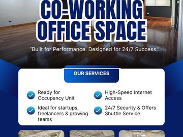 OFFICE/CO-WORKING OFFICE SPACE FOR LEASE