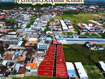 DISEWAKAN TANAH STRATEGIS DI Besakih PEMOGAN, DENPASAR SELATAN dekat bandara