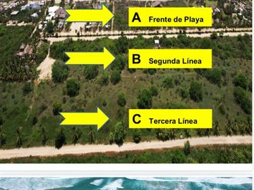 Se venden 2 terrenos frente al mar, Pto. Esc. Oax.