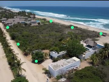 Se venden 2 terrenos frente al mar, Pto. Esc. Oax.