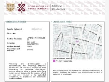 REMATE BANCARIO, CASA EN SAN JOSÉ INSURGENTES EN  LA BENITO JUÁREZ