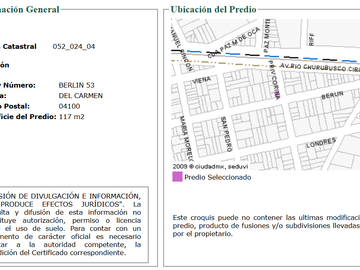 CASA EN REMATE UBICADA EN LA COL DEL CARMEN EN COYOACÁN