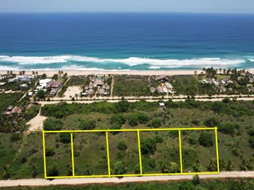 SE VENDEN 5 TERRENOS EN PLAYA ,ZONA C , PTO.ESC.OAX.