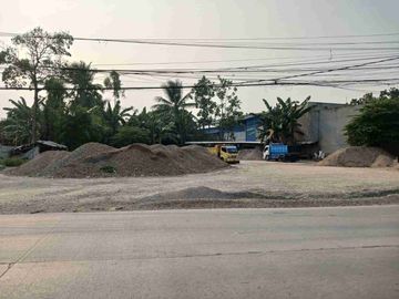 Dijual kav di tepi jalan raya Legok, parung panjang, depan perumahan Bumi Jati Elok