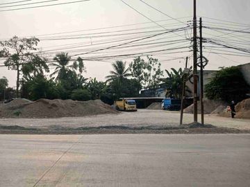 Dijual kav di tepi jalan raya Legok, parung panjang, depan perumahan Bumi Jati Elok