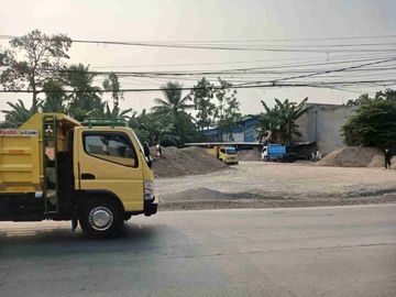 Dijual kav di tepi jalan raya Legok, parung panjang, depan perumahan Bumi Jati Elok