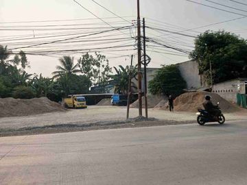 Dijual kav di tepi jalan raya Legok, parung panjang, depan perumahan Bumi Jati Elok
