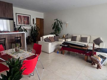 Departamento de 84 m2 en renta, balcon, seguridad en La Nápoles, Cdmx