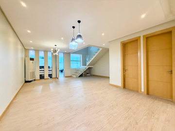 4BR with 3 Carports 3-Storey Townhouse FOR LEASE in M Residences Mowelfund, New Manila, Quezon City