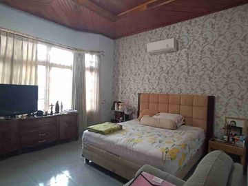 Dijual rumah fully furnished siap huni posisi hook di jalan Tanjung Sari 2 dekat Saptamarga Palembang