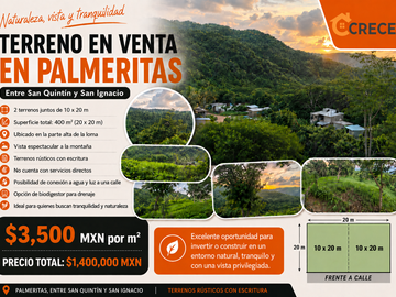 TERRENO EN LA MONTAÑA CERCA DE LA CRUZ DE HUANACAXTLE Y SAYULITA