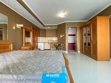 Studio Classic Luxury Mitra Bahari 37m², City View + Bathtub, Dekat Pluit & Emporium Mall