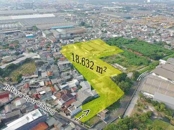 lahan di tipar cakung jakarta timur akses kontainer