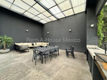 Departamento Dúplex en Renta en El Refugio | 2 Recámaras | Terraza Privada | Alberca Climatizada / DG