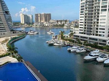 departamento amueblado 3 recámaras en Renta Puerto Cancún