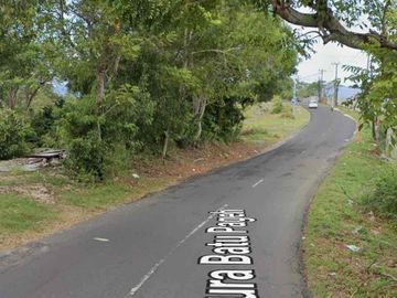 lahan kosong di jalan utama Bali cliff cocok untuk bisnis komersil villa atau homestay