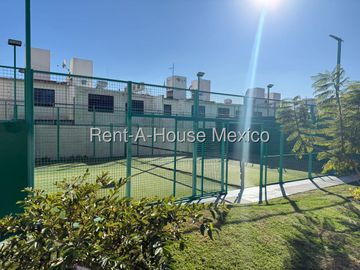 Departamento en Renta, Amueblado, El Refugio, 2 recámaras, 2 estac. , Alberca, gimnasio, canchas.