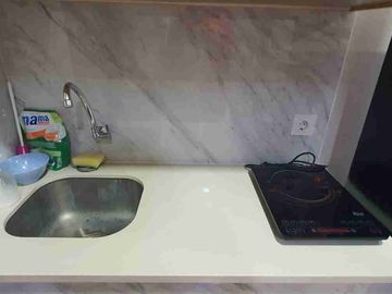 Dijual atau Disewa Apt PACIFIC GARDEN Alam Sutera Studio Full Furnish Tower C Lantai Rendah