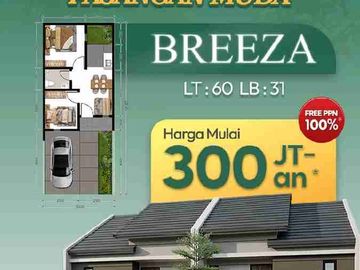 300jutaan Cicilan 2jutaan Puri jaya rajeg BEBAS banjir