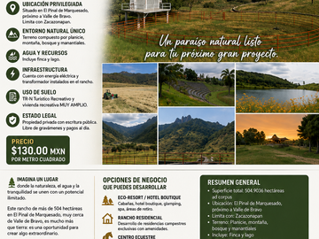 TERRENO HECTÁREAS EN VENTA