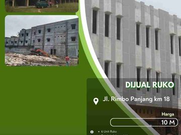 Dijual Ruko Jalan Rimbo Panjang Pekanbaru Kota !