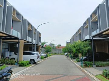 DIJUAL RUMAH CANTIK MINIMALIS SIAP HUNI POSISI HOOKDI TANAKAYU BSD (ENB266)