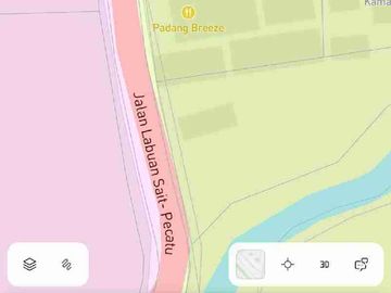 Tanah langka sangat cocok di bangun usaha dan villa berada di pinggir jalan raya