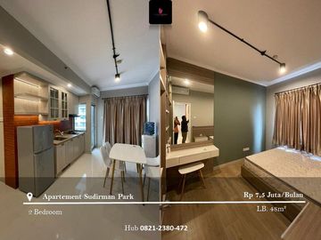 Disewakan Apartement Sudirman Park 2BR High Floor Fully Furnished