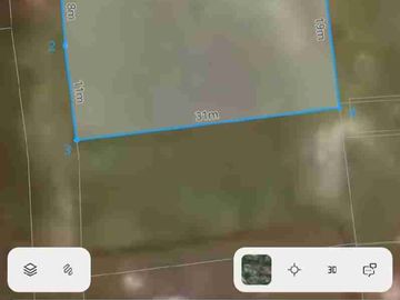 tanah plot kecil sangat langka cocok di bangun villa