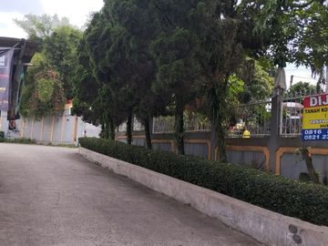 jual tanah sangat strategis di depan sekolah kesatuan dan hotel ririn dekat jalan pajajaran bogor kota