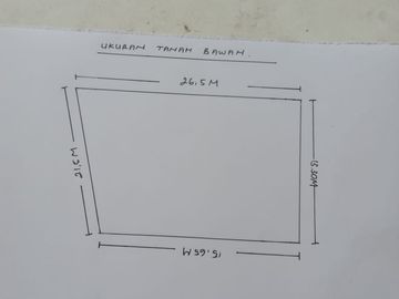 jual tanah sangat strategis di depan sekolah kesatuan dan hotel ririn dekat jalan pajajaran bogor kota