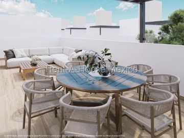 Casa de arquitecto en proyecto para venta con 3 Hab, 5 Baños en Lomas de Juriquilla, Queretaro.